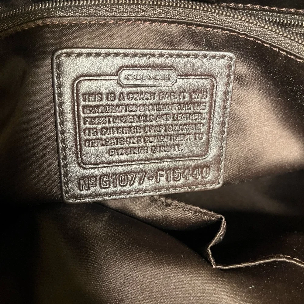 Y2K COACH Ashley Signature Satchel F15440 Rare Find, Classic, Timeless
